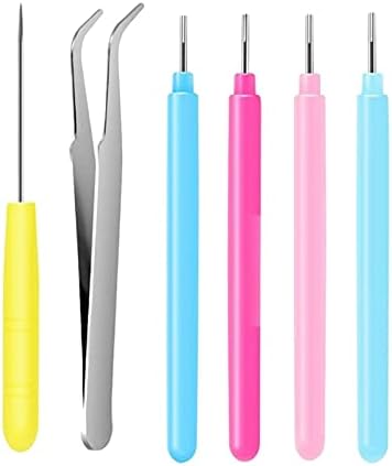 Quilling Tools Set for Beginner Card Making | Hand Crafted Pen Art Tool | DIY Paper Quilling Kit for Adults | Rust-Proof Plastic Slotted Pen | Crafting - 6 Pieces - Image 6