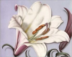 DSC Trumpet Lily Paper Tole 3D Decoupage Craft Kit Size 8x10 inches K8-57 by DSC