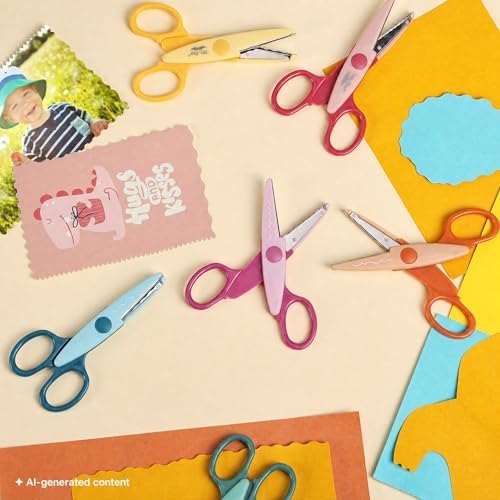 Mr. Pen- Craft Scissors Decorative Edge, 6 Pack, Sunny Meadows - Image 7