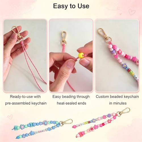 12 Packs Paracord Keychain Kit, Pre-Assembled and Heat-Sealed Ends - Image 7