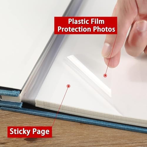 Vienrose Photo Album Self Adhesive Refill Pages 13x12.6 20 Pages - Image 6