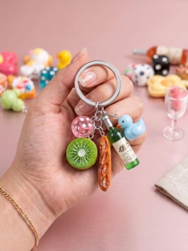 RQAYE DIY Bracelet Charms, Resin cut charms for Keychain & jewelry making - Image 7