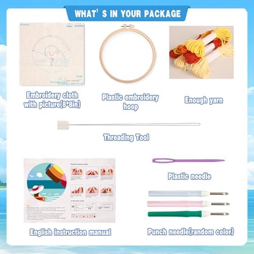 Lighthouse Punch Needle Kit for Beginners - Image 5