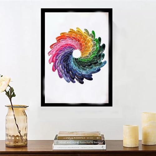 Firework Paper Quilling Kit Paper Quilling Adult Craft Great for DIY Craft Workshop, Home Decoration,Birthday Gift,Adult Friend interaction.It's Suitable for Adult and Craftsmen.Creative Stress Reliee - Image 5