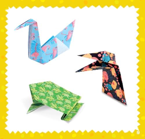 My First Origami Book: 19 Easy & Colorful Projects with 80 Sheets of Origami Paper + How-To Videos (Dover Crafts: Origami & Papercrafts) - Image 7