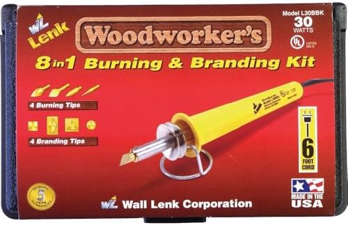 Wall Lenk L30BBK 8-in-1 Burning & Branding Kit by WL+Lenk