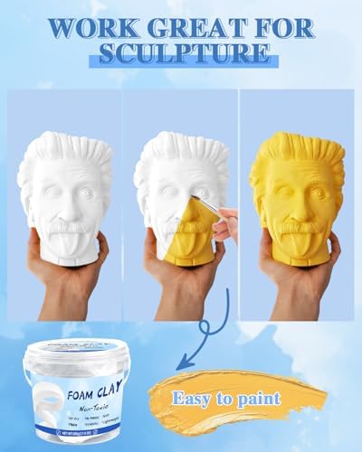 LEICHTEN 17.6oz Air Dry Foam Clay Safe Modeling Clay for Cosplay DIY Crafts - Image 6