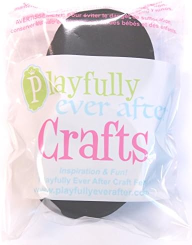 Playfully Ever After Black Craft Felt Circles (3 Inch - 30pc) - Image 7