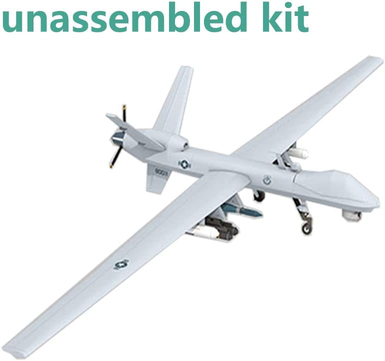 TECKEEN 1/32 Scale US MQ-9 Reaper UAV 3D Plane Model Paper Model Diecast Plane Model for Collection (Unassembled Kit) - Image 7