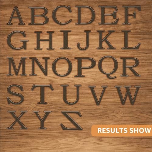Wood Burning Tip Set Brass DIY Burning Carving Kit Rustproof Letters/Numbers HotStamp Template Set Leather Burning Carving Head - Image 7