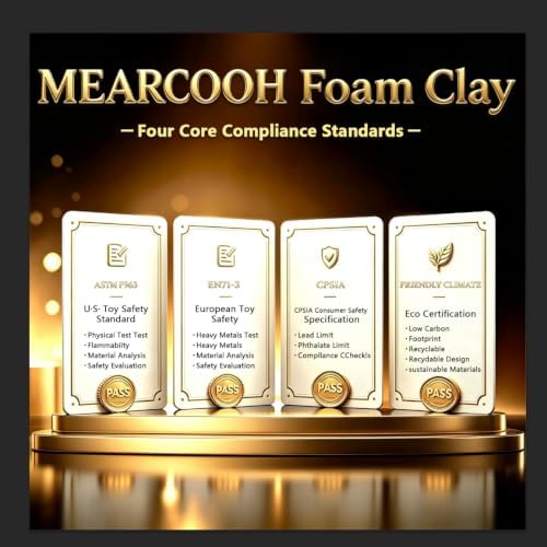 MEARCOOH Modeling air Dry Foam Clay Yellow Cosplay Magic Clay 500g (17.6oz) - Image 6