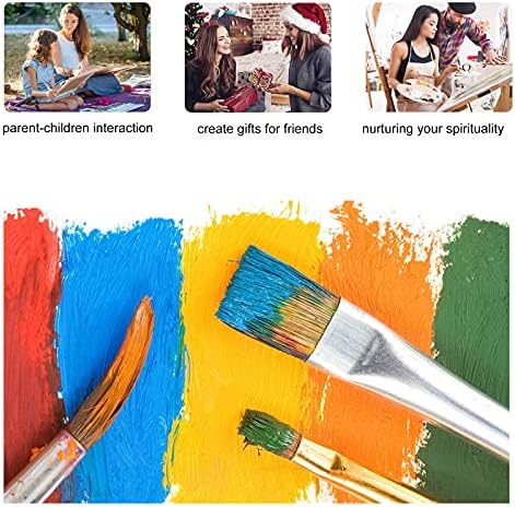 Lyngora Paint by Numbers Kit for Adults Beginner Art Decor Purple Moon Bow - Image 6