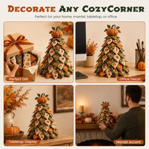 Daily Partner DIY Halloween Quilted Fabric Tree Kit - Image 7