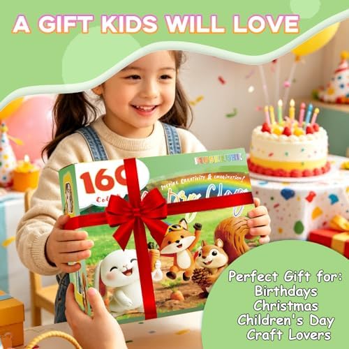 MuseLuxe 160 Colors Air Dry Clay Kit with Sculpting Tools - Image 7