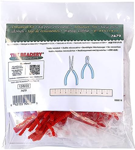 The Beadery - Santa's Hat Ornament Kit - Makes 12-7479 - Image 6