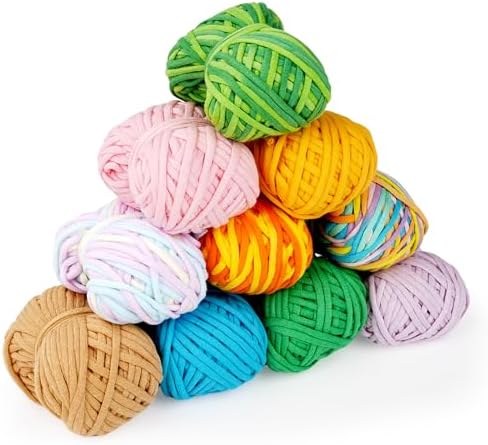 Wadukud 36 PCS Crochet Kit for Beginners Adults Kids - First Crochet Set Include 10 Colors Super Soft Cotton Yarn for Crocheting, Crochet Hooks, Instruction, Bag, Crochet Accessories and Supplies - Image 5