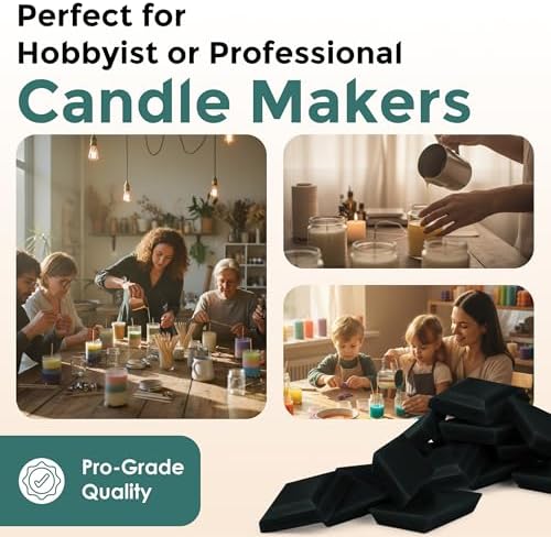 Hunter Green Candle Dye Chips, Soy & Paraffin Candle Making, 25 Pack - Image 7