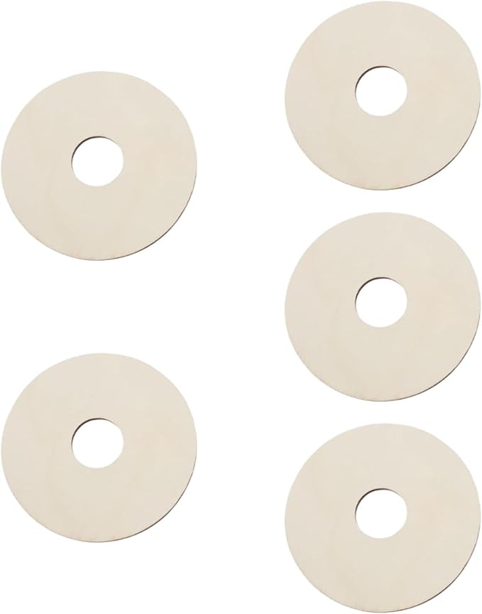 5X Wooden Wick Centering Tool Practical Round Easy Use Manual Tool Candle Wick Stabilizer for Candle DIY Making Home Use, A