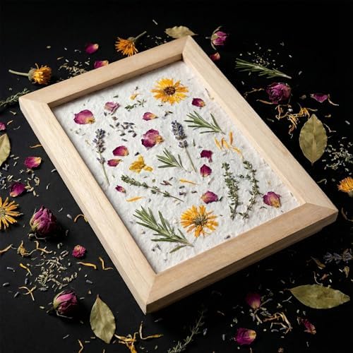 Ngdhkd 3Pcs Paper Making Frame Kit Wooden Paper Making Screen with Mesh - Image 7