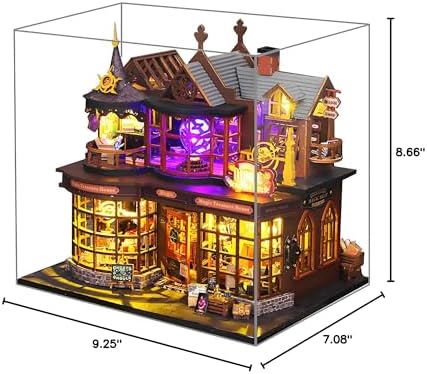 Spilay DIY Miniature House Kit for Adults, Miniature Dollhouse Kit - Image 7