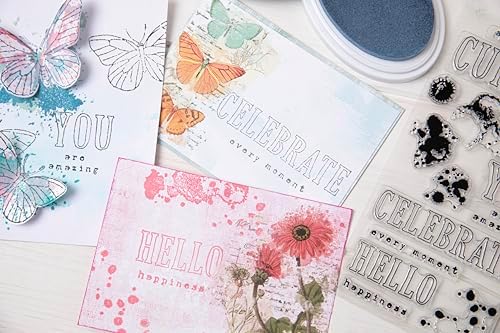 Sizzix Clear Stamps - Hello You Sentiments by 49 and Market - Image 4