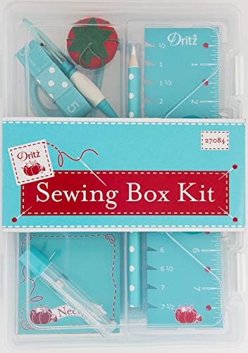 Dritz Sewing Box Kit,Teal/White - Image 6