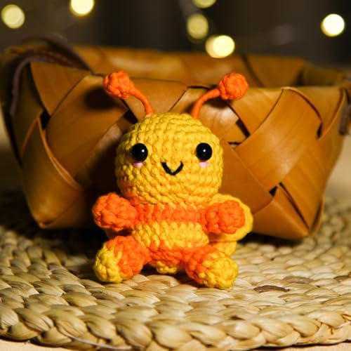 CrochetBox Bee Complete Crochet Kit for Beginners, Easy Craft for Adults - Image 7
