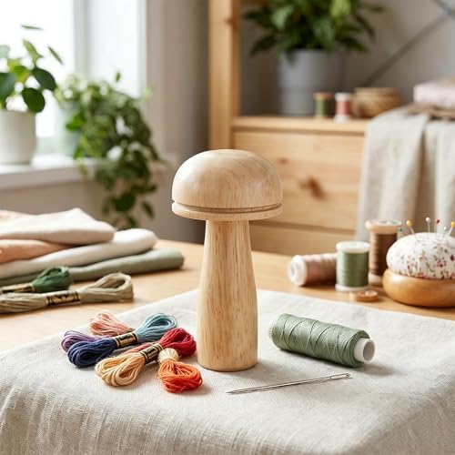 Mini Darning Loom,Handcraft DIY Weaving Repair Darning Kit for Beginner - Image 7