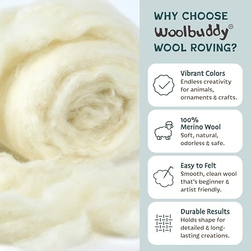 Woolbuddy Needle Felting Kit Starter Set (Christmas) for Beginner & Adults - Image 7