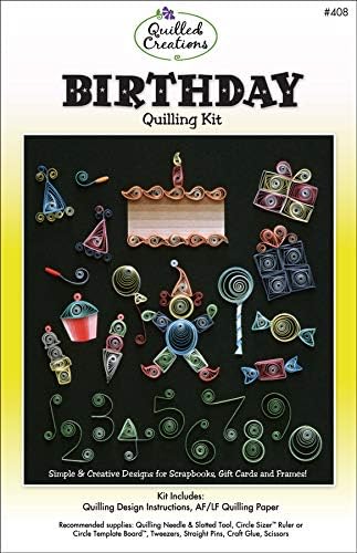 Quilled Creations Birthday Quilling Kit by Quilled+Creations