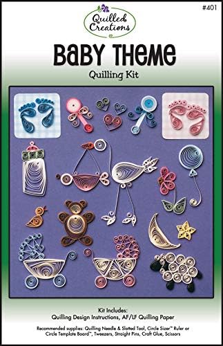 Quilled Creations Baby Theme Quilling Kit by Quilled+Creations