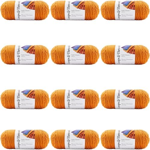 MICHAELS Bulk 12 Pack: Soft Classic™ Solid Yarn by Loops & Threads® - Image 6
