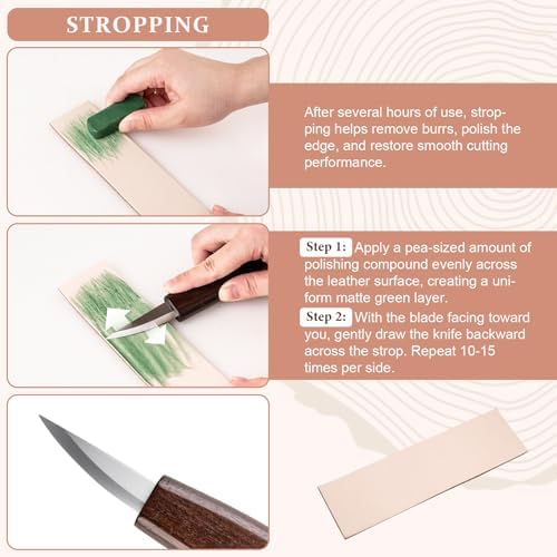 26 in 1 Wood Carving Tools Kit for Beginners - Image 7