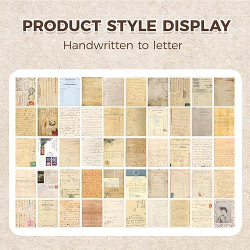 200 Sheets Vintage Scrapbook Paper Supplies, DIY Junk Journal Supplies, Decoupage Paper Aesthetic Room Decor Wall Retro Vision Board Supplies for Scrapbooking Embellishments Planner - Image 7