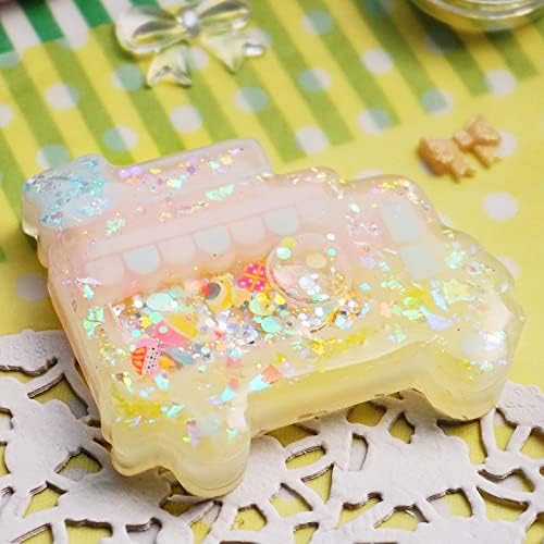 Resin Shaker Molds Set Epoxy Jewelry Casting Supplies Claw Machine, Dessert Truck, Game Console, Bear, Milk 5 Silicone Trays with 5 Seal Films Large Height 2.3-3inch - Image 6