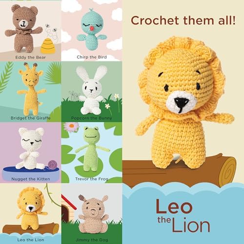 Red Heart Amigurumi Leo The Lion Kit - Image 6