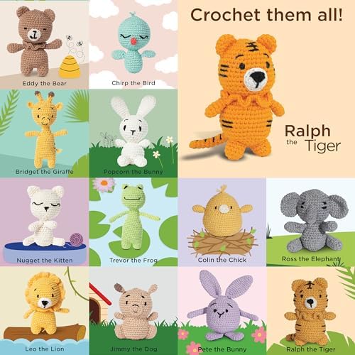 Red Heart Amigurumi Ralph The Tiger Kit - Image 6