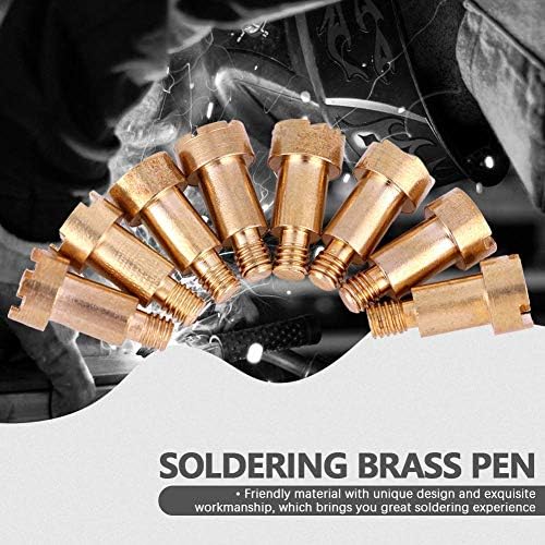 Wood Burning Pen Tips, 23Pcs Woodburning Accessories Stencils Soldering Iron Pyrography Working Carving Tool Kit for Embossing/Adults/Beginners/Birthday/Wedding Anniversary/Halloween/Christmas DIY - Image 7