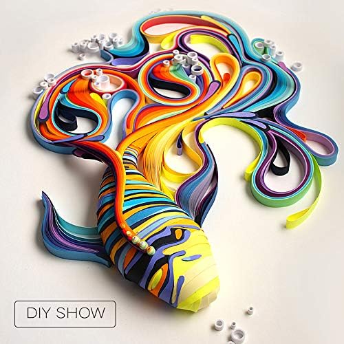 IMISNO Quilling Kit with Paper Crimper,Tools,Strips for Beginners Set - Image 7