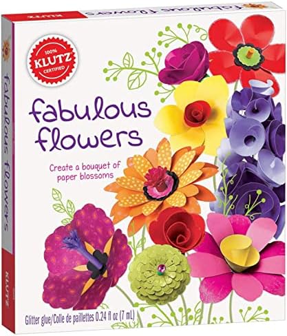 Klutz Fabulous Flowers Craft Kit, Brown/a by Klutz