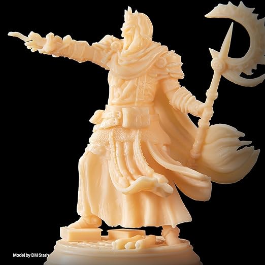ELEGOO ABS-Like Resin 3.0 Pro, Higher Scratch-Resistance 3D Printing Photopolymer Resin, 405nm UV Resin for MSLA/DLP/LCD Printers Fast Curing High Precision Non-Brittle, Beige 2000g