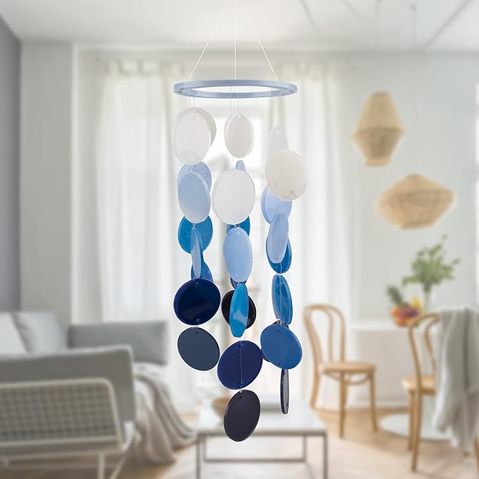 Temlum Silicone Resin Molds for Wind Chime, DIY Resin Wind Chime Molds Resin Casting Mold for Home Décor Resin Craft Supplies