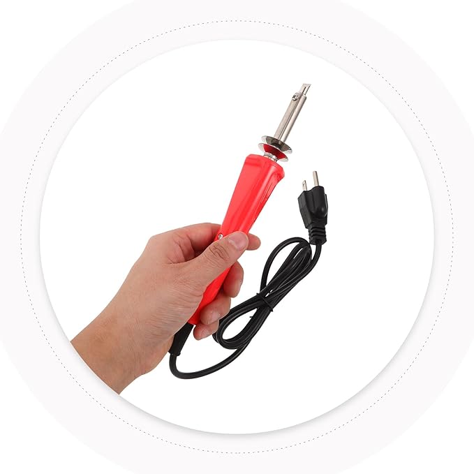 FUOYLOO 1 Set Wood Burning Kits Welding Iron Soldering Pen Letter Number Soldering Iron Stencils for DIY Embossing and Carving Crafts Wood Burning