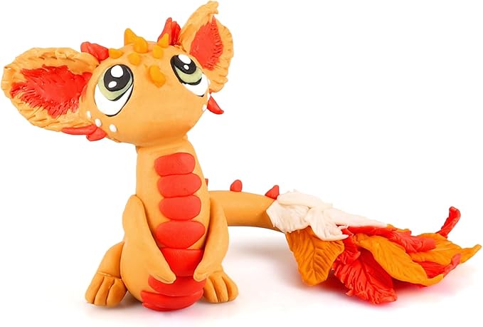 CiaraQ Polymer Clay Starter kit, Oven Bake Modeling Clay with Sculpting Tools, 28 Colors,1.7 lbs