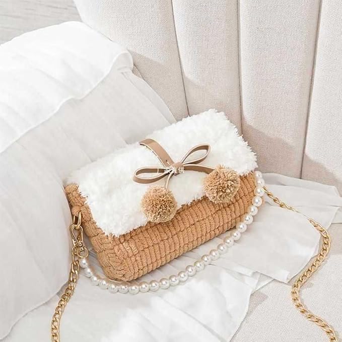 WADORN DIY Knitting Crochet Handbags Kit, Mesh Plastic Canvas Kits for Shoulder Bags DIY Knitting Crochet Crossbag Materials Handmade Purse Stitching Kit for DIY Crafting Embroidery Projects, Peru