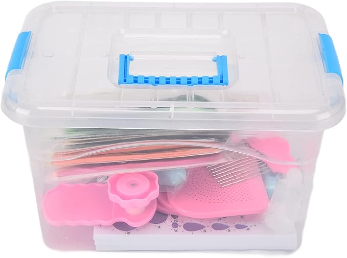 SparkFeng Quilling Kits DIY Craft Supplies, Complete Paper Quilling Tool Set with Electric Pen, 1000 Colorful Paper Strips for Beginners, Includes Storage Box and Various Quilling Tools for