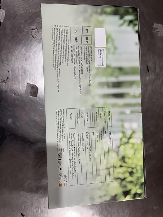 Resiners Purair Air Purifier for Epoxy Resin, Resin Air Purifier with H13 True HEPA Filter, SGS Certified, Air Filtration System for Resin Molding & Casting, Epoxy Resin Tools Accessories Supplies