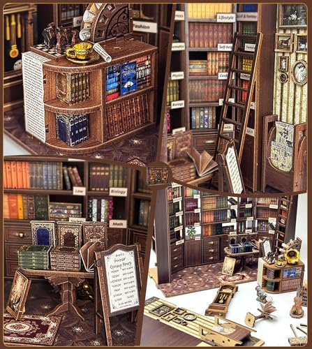 Spilay DIY Miniature House Kit for Adults, Miniature Dollhouse Building Kit - Image 7