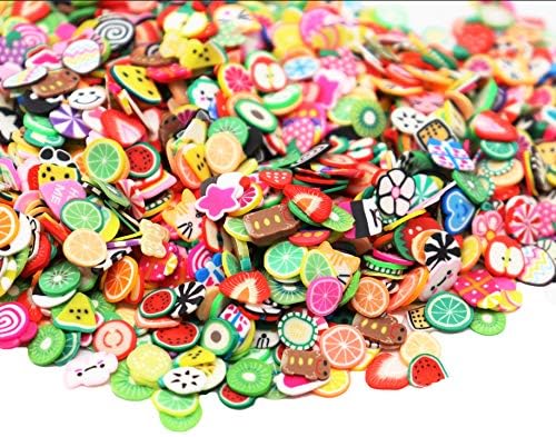 2000 Pcs Fruit Polymer Slices for Slime Nail Art Charms DIY Crafts - Image 6