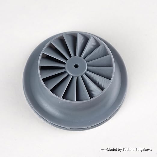 Siraya Tech Blu Tough 3D Printer Resin with High Strength and Precision - Easy to Print Strong and High Resolution, Versatile and User-Friendly for LCD/DLP 3D Printer (Easy Grey, 2kg)